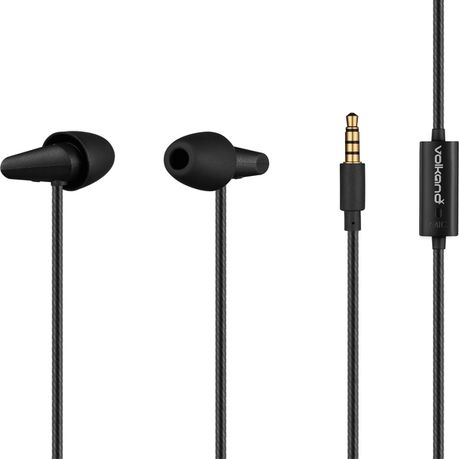 VolkanoX Snug Series Aux Earphones with Stereo Adapter Buy Online in Zimbabwe thedailysale.shop