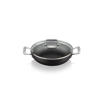 Le Creuset Toughened Non-Stick Shallow Casserole - 24cm Buy Online in Zimbabwe thedailysale.shop