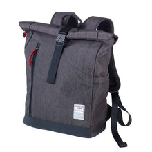 Load image into Gallery viewer, Troika Roll Top Backpack with Metal Snap Closure - Business Rolltop
