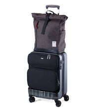 Load image into Gallery viewer, Troika Roll Top Backpack with Metal Snap Closure - Business Rolltop
