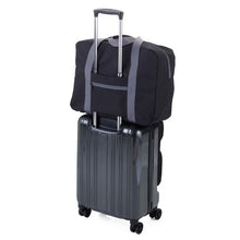 Load image into Gallery viewer, Troika Foldable Travel Bag Travel Pack Black
