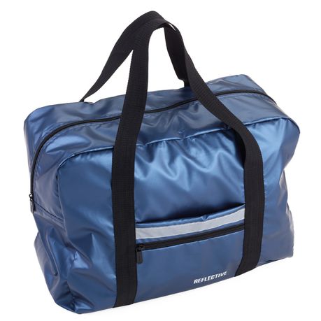 Troika Foldable Travel Bag Travel Pack Reflective Blue Buy Online in Zimbabwe thedailysale.shop