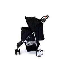 Load image into Gallery viewer, Small Pet Stroller - Black
