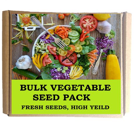 Bargain bulk pack of fresh vegetable seeds by Seedleme Buy Online in Zimbabwe thedailysale.shop