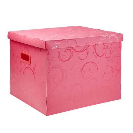 Meeco Creative Collection P.P Archive Size Storage Box - Pink Buy Online in Zimbabwe thedailysale.shop