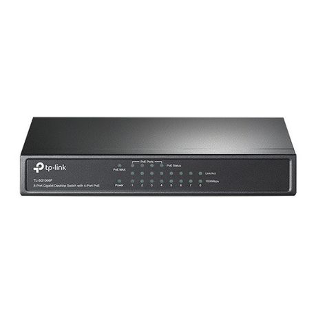 TP-Link 8-Port Gigabite 4-Port POE Desktop Switch Buy Online in Zimbabwe thedailysale.shop