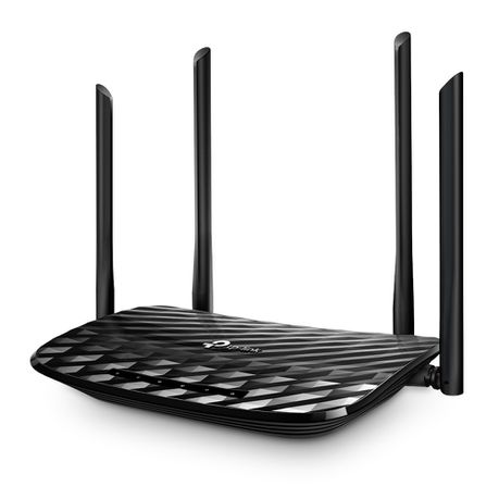 TP-Link Archer C6 AC1200 Wireless MU-MIMO Gigabit Router - Black Buy Online in Zimbabwe thedailysale.shop