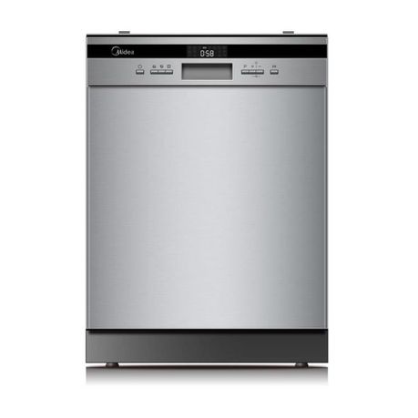 Midea Deluxe 14 Place Stainless Steel Advanced Cutlery Draw - WQP12-J7635E