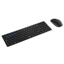 Load image into Gallery viewer, Rapoo 9300M Multi-mode Wireless Optical Keyboard and Mouse Set - Black

