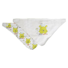 Load image into Gallery viewer, Winnie the Pooh 'Little Bear' Bandana Bibs - Set of 2
