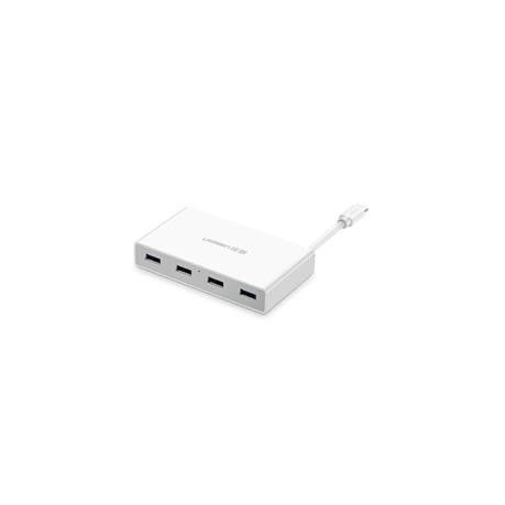 UGreen USBC M to 4port USB3.0 Hub-WH Buy Online in Zimbabwe thedailysale.shop