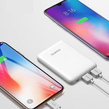 Load image into Gallery viewer, Romoss Pure 5 Compact 5000mAh Mini Power Bank 2x USB - White
