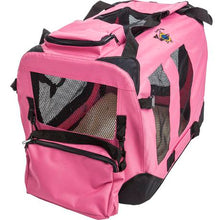 Load image into Gallery viewer, Cosmic Pets Collapsible Pet Carrier - Medium (Pink)

