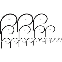 Load image into Gallery viewer, Mustad 39951PP6/0 Demon Circle Fishing Hook - Black
