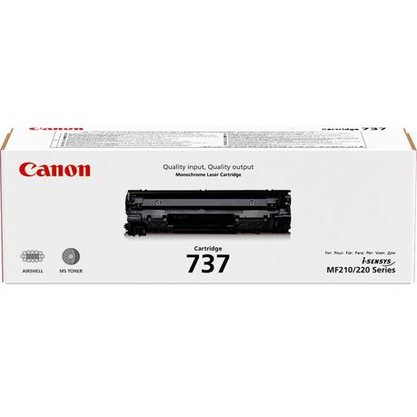 CANON 737 BLACK  TONER CARTRIDGE