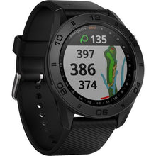 Load image into Gallery viewer, Garmin Approach S60 Golf Watch - Black with Black Silicone Band
