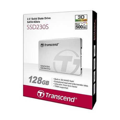 Transcend SSD230 Series 2.5' SSD - 128GB Buy Online in Zimbabwe thedailysale.shop