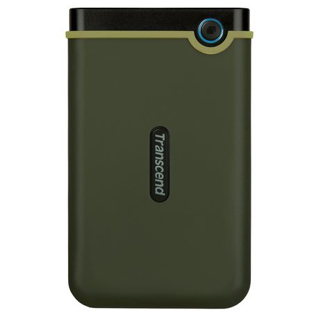 Transcend Storejet 2.5 1TB USB 3.0 HDD - Military Green Buy Online in Zimbabwe thedailysale.shop