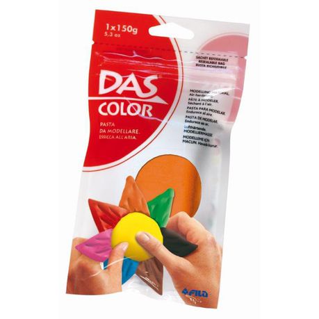 DAS Air Hardening Modelling Clay 150g - Orange Buy Online in Zimbabwe thedailysale.shop