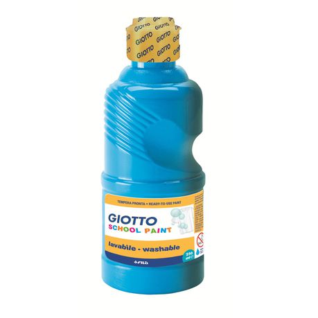 Giotto School Paint 250ml - Cyan Buy Online in Zimbabwe thedailysale.shop