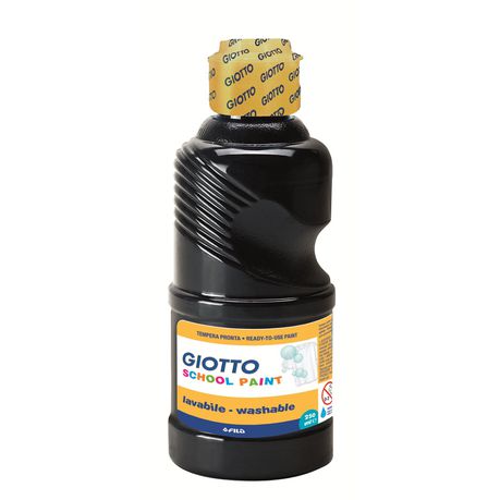 Giotto School Paint 250ml - Black Buy Online in Zimbabwe thedailysale.shop