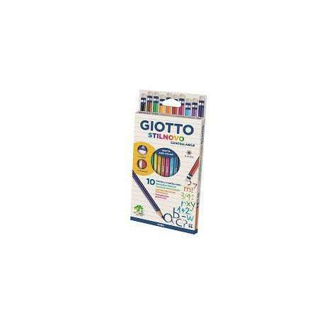 Giotto Stilnovo Erasable 10 Coloured Pencils Buy Online in Zimbabwe thedailysale.shop