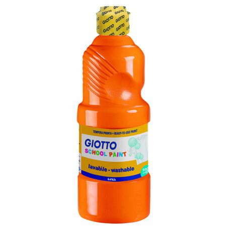 Giotto School Paint 500ml - Orange Buy Online in Zimbabwe thedailysale.shop