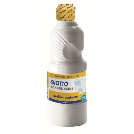 Giotto School Paint 500ml - White Buy Online in Zimbabwe thedailysale.shop