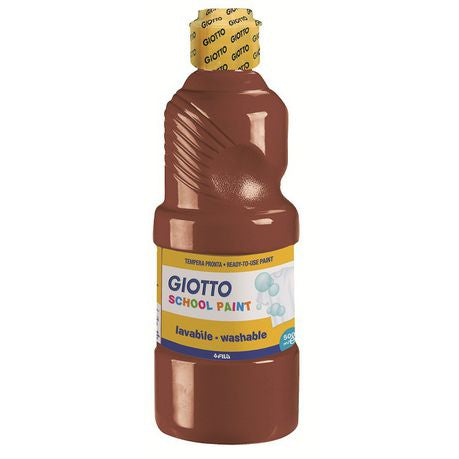 Giotto School Paint 500ml - Brown Buy Online in Zimbabwe thedailysale.shop