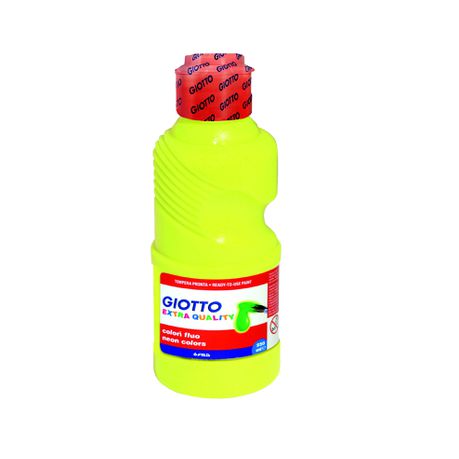 Giotto Fluo Paint 250ml - Yellow Buy Online in Zimbabwe thedailysale.shop