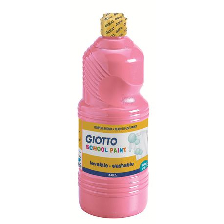 Giotto School Paint 1000ml - Pink Buy Online in Zimbabwe thedailysale.shop
