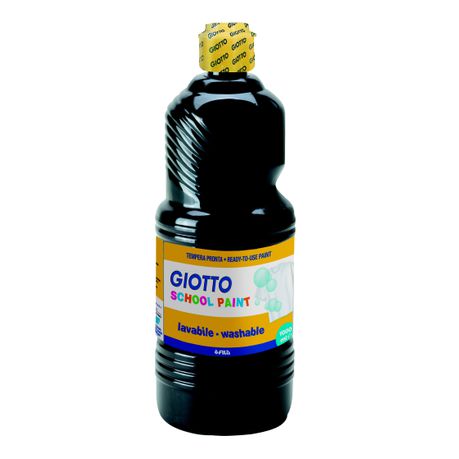 Giotto School Paint 1000ml - Black Buy Online in Zimbabwe thedailysale.shop