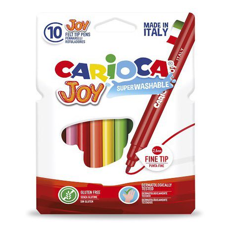 Carioca Joy Markers - Assorted Wallet of 10 Buy Online in Zimbabwe thedailysale.shop