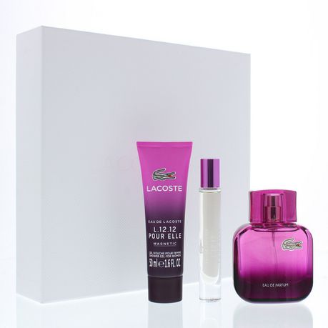 Lacoste 12.12 Magnetic 3 Piece Gift Set for Her (Parallel Import) Buy Online in Zimbabwe thedailysale.shop