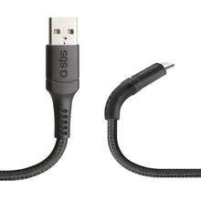 Load image into Gallery viewer, SBS USB 2.0 to Micro USB Cable - Unbreakable - Black 1m
