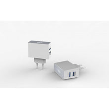 Load image into Gallery viewer, Tellur USB Dual Home Charger - White
