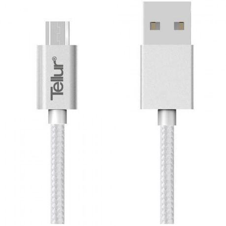 Tellur USB to microUSB 1m Data Cable, silver Buy Online in Zimbabwe thedailysale.shop