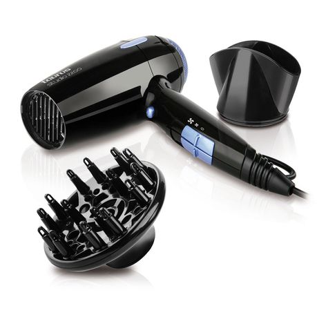 Taurus Studio 2200W Hair Dryer With Diffuser - Black Buy Online in Zimbabwe thedailysale.shop