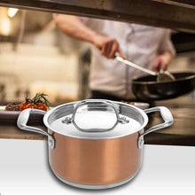 Load image into Gallery viewer, Eco - Casserole Pot Copper Colour - 16cm

