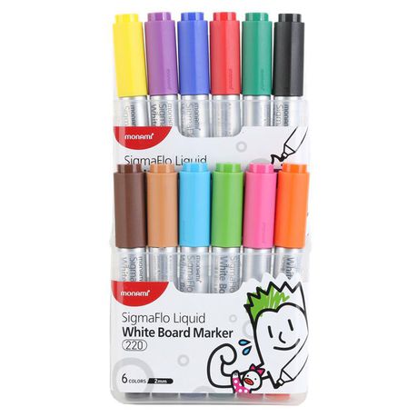 Monami Sigmaflo Liquid 220 Whiteboard Marker 12s Buy Online in Zimbabwe thedailysale.shop