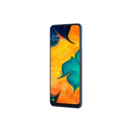 Samsung Galaxy A30 64GB Dual Sim - Blue Buy Online in Zimbabwe thedailysale.shop
