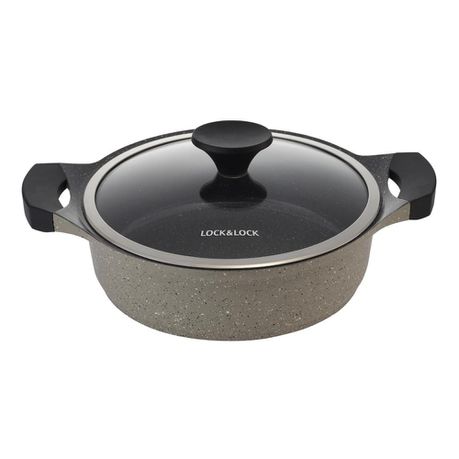 Lock & Lock - 24cm Stone Casserole Buy Online in Zimbabwe thedailysale.shop