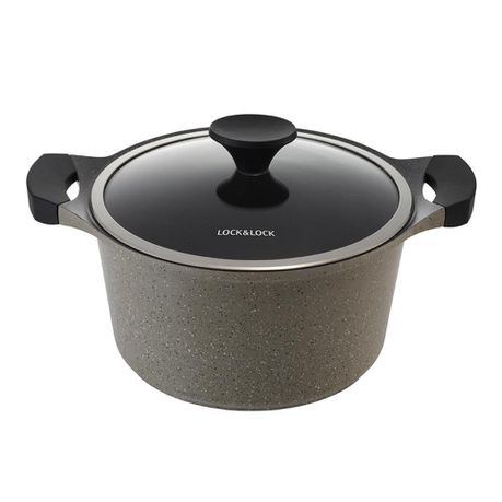 Lock & Lock - 24cm Stone Stockpot