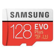 Load image into Gallery viewer, Samsung 128GB 95MB/s  Class 10 Evo Plus Micro SDHC
