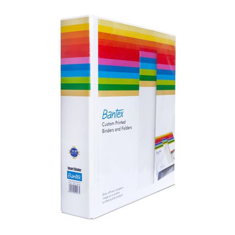 Bantex, Xpresso,  Presentation insert ringbinder 2 D-Ring, 40mm, White Buy Online in Zimbabwe thedailysale.shop