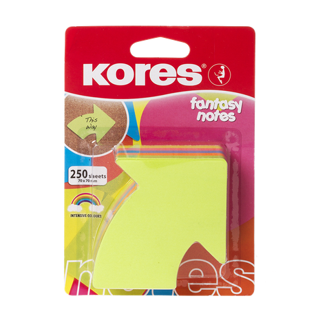 Kores Fantasy Arrow Notes - Neon Colours (250 Sheets) Buy Online in Zimbabwe thedailysale.shop
