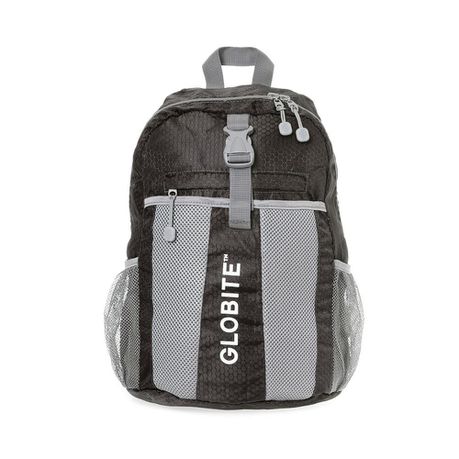 GLOBITE Day Trekker Backpack - Black/Grey Buy Online in Zimbabwe thedailysale.shop