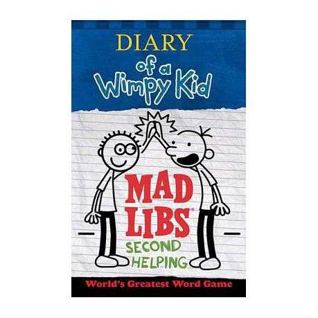 Diary of a Wimpy Kid Mad Libs: Second Helping Buy Online in Zimbabwe thedailysale.shop