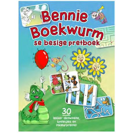 Bennie Boekwurm se Besige Pretboek