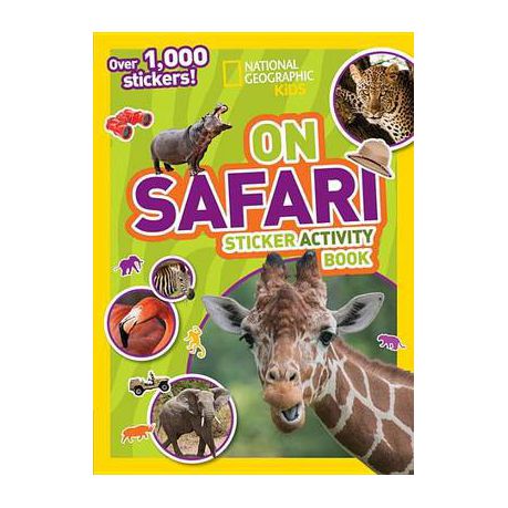 National Geographic Kids on Safari Sticker Activity Book: Over 1,000 Stickers! Buy Online in Zimbabwe thedailysale.shop